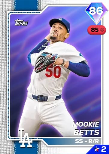 Mookie Betts Live card art
