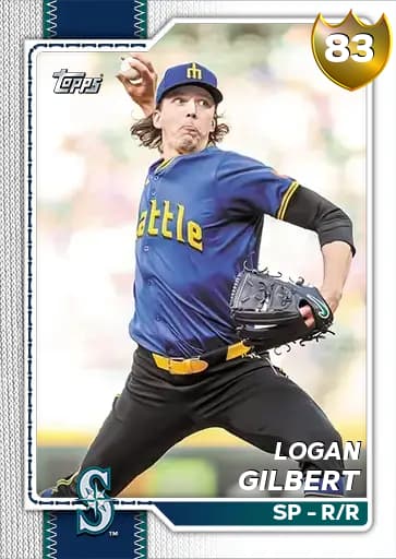 Logan Gilbert Live card art
