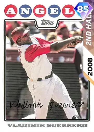Vladimir Guerrero 2ND Half Heroes card art